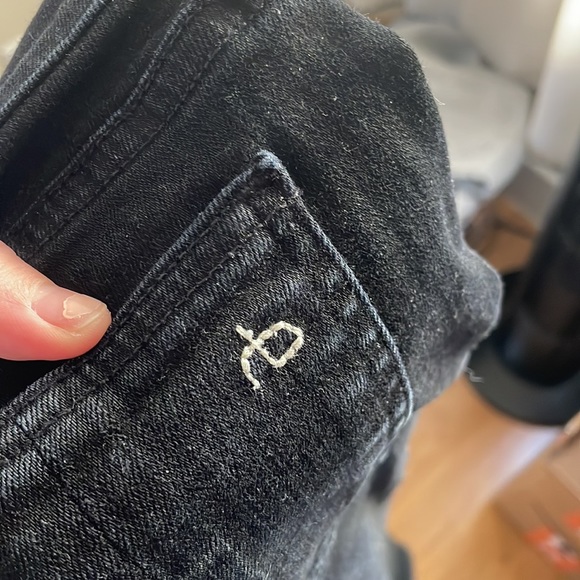 Rag and Bone Straight Leg Jeans - Picture 4 of 8